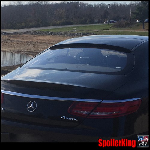 Rear roof spoiler window - rear, wing